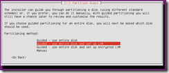 Ubuntu partitions