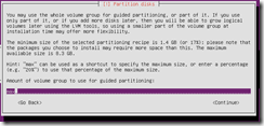 Ubuntu LVM space