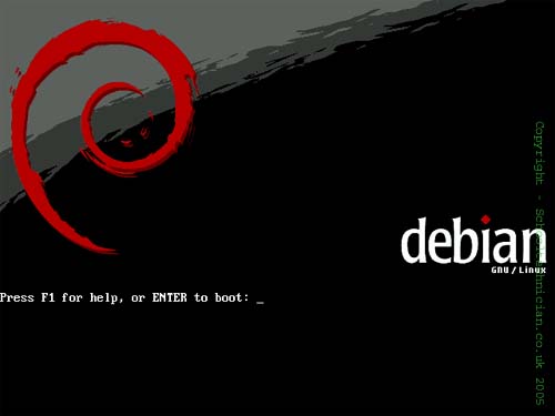 Debian Booting