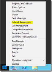 Start Menu - Right Click Context Menu