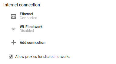 Internet Connections